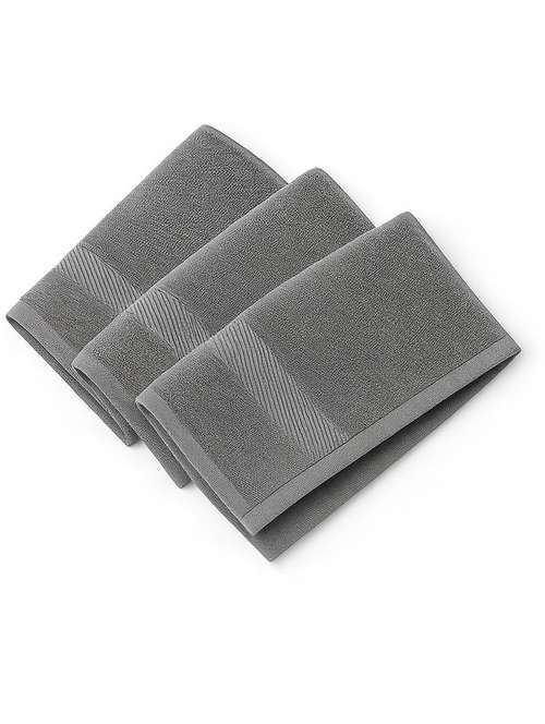 dollar 100% cotton soft, high absorben & comfortable face towel 30 x 30 cm face towel (pack of 3) - 22073907 -  Standard Image - 0