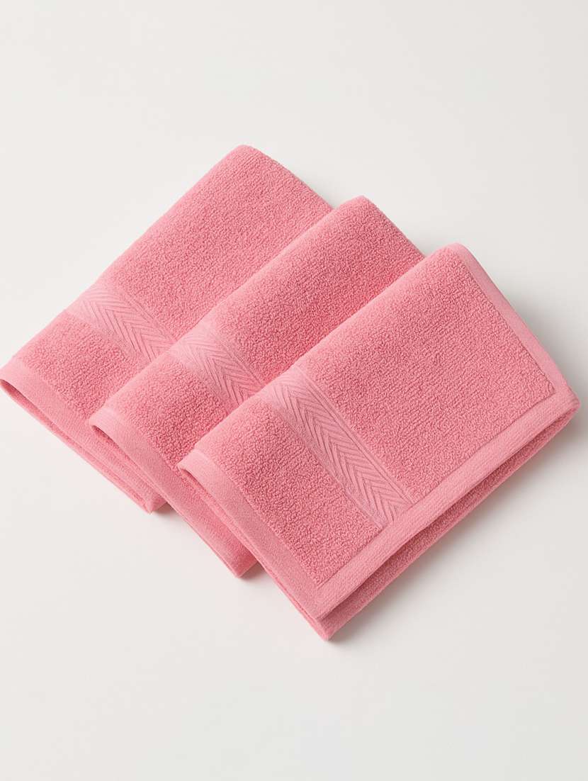 dollar 100% cotton soft, high absorben & comfortable face towel 30 x 30 cm face towel (pack of 6) - 22073913 -  Zoom Image - 0