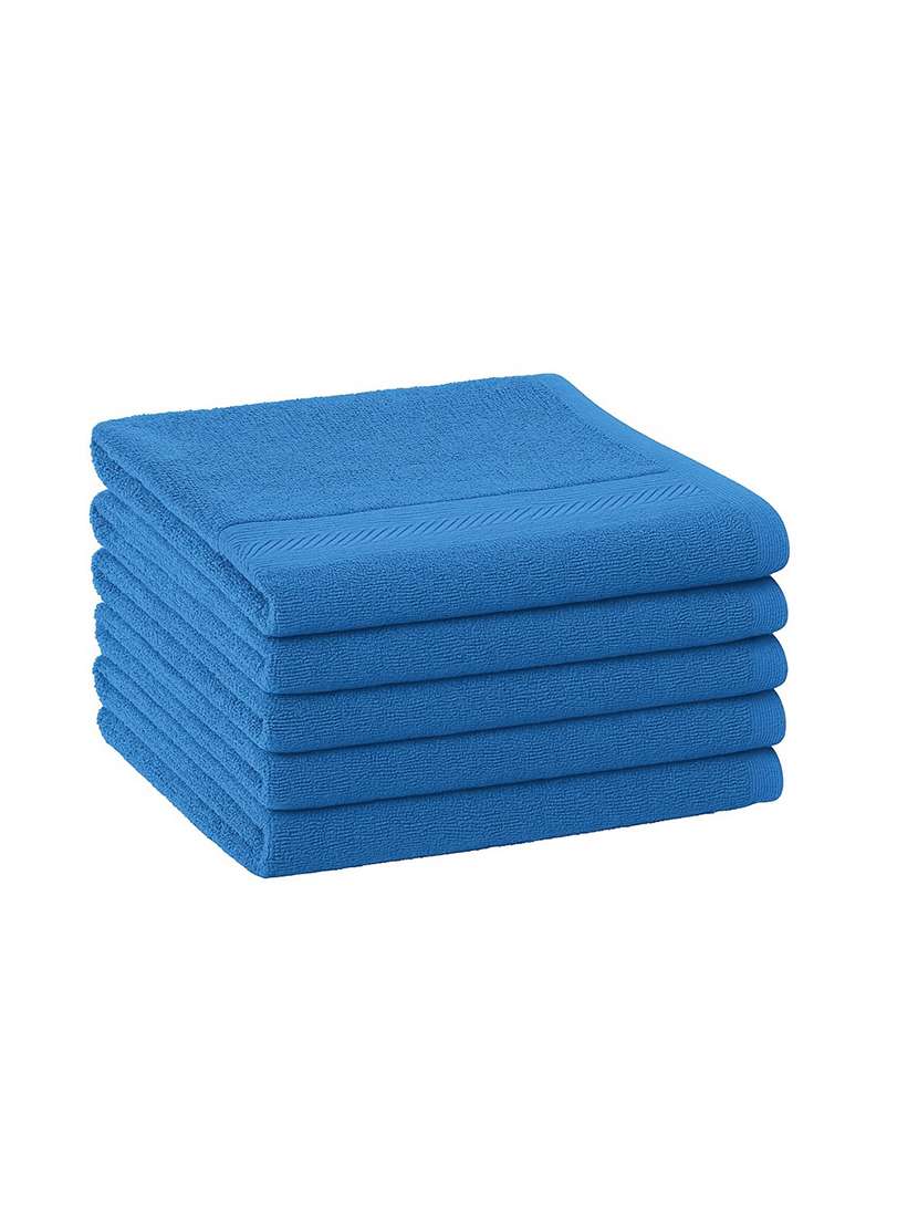 dollar 100% cotton soft, high absorben & comfortable face towel 30 x 30 cm face towel (pack of 6)