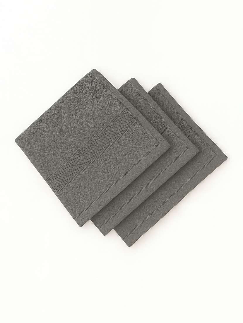 dollar 100% cotton soft, high absorben & comfortable face towel 30 x 30 cm face towel (pack of 6) - 22073919 - Standard Image - 3