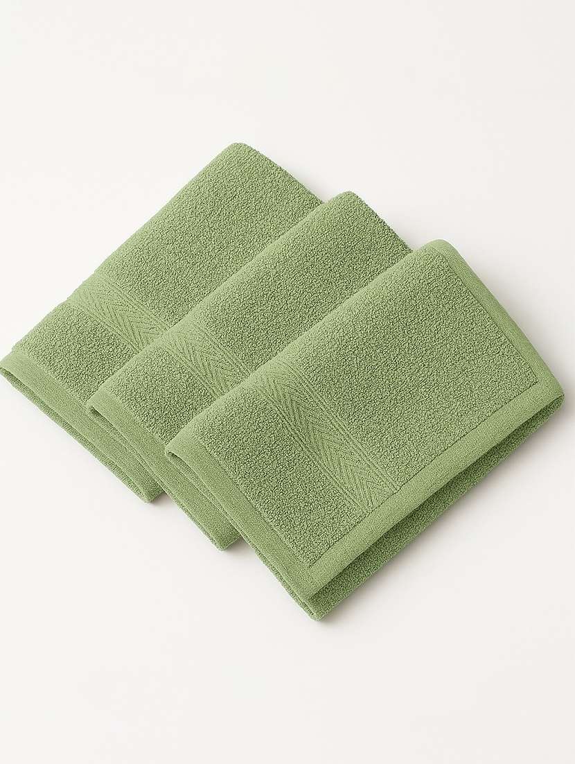 dollar 100% cotton soft, high absorben & comfortable face towel 30 x 30 cm face towel (pack of 6) - 22073920 -  Standard Image - 3
