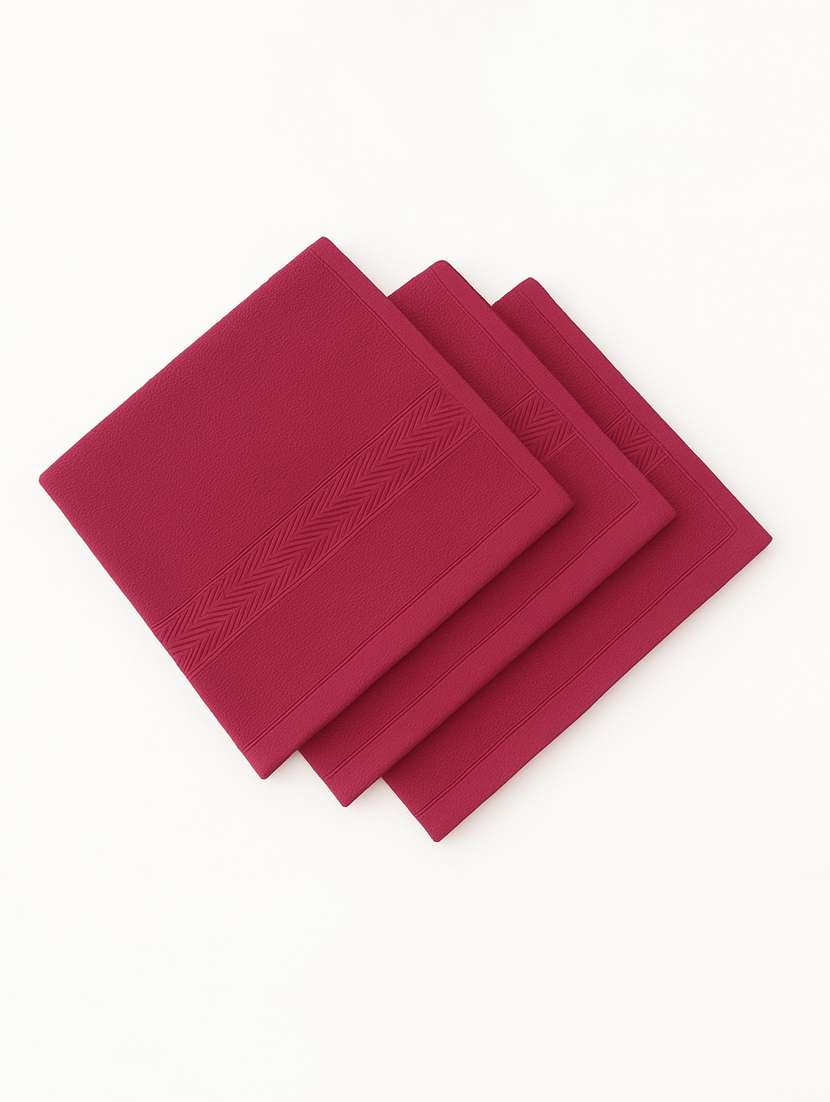 dollar 100% cotton soft, high absorben & comfortable face towel 30 x 30 cm face towel (pack of 6) - 22073921 - Standard Image - 3