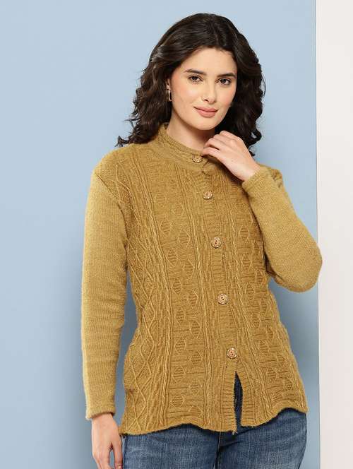 women self desiged long sleeve cardigan - 22074088 -  Standard Image - 0