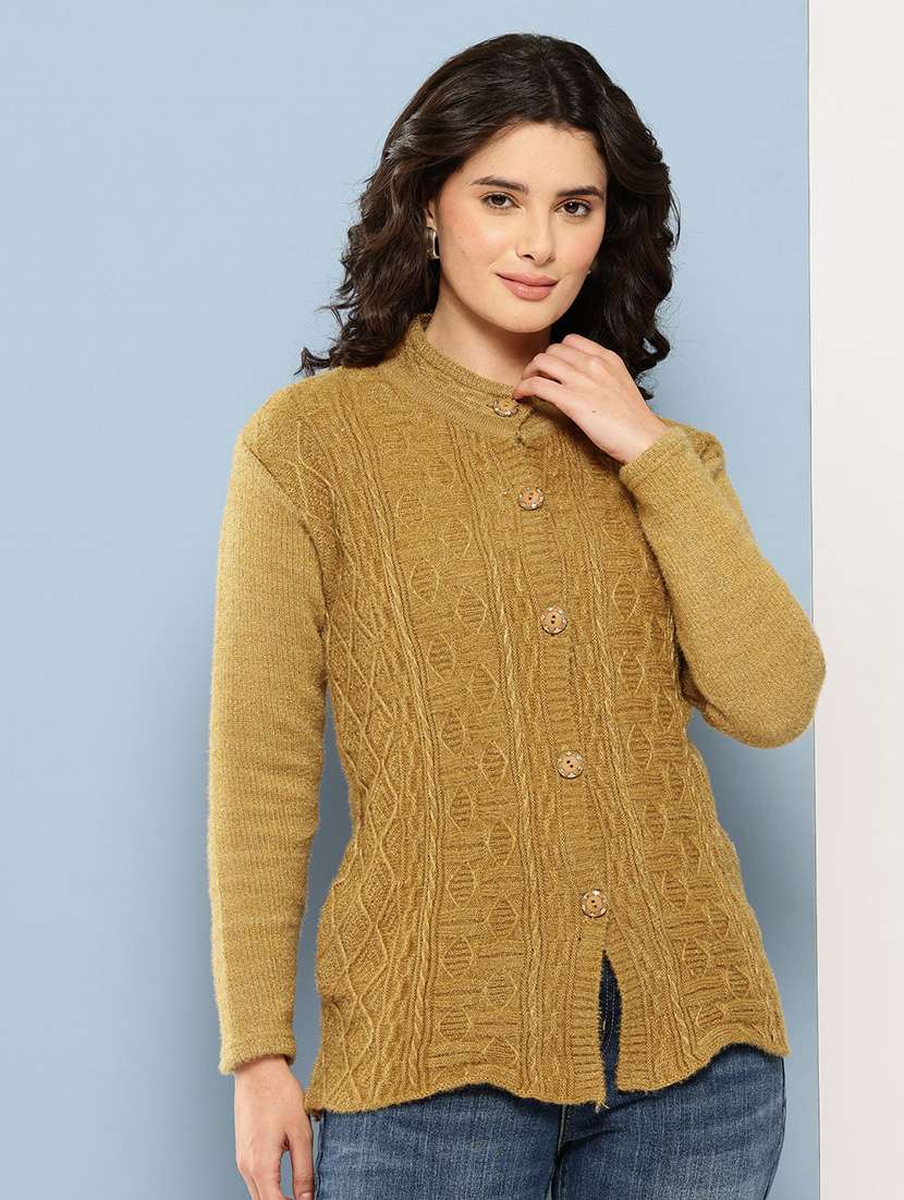 women self desiged long sleeve cardigan