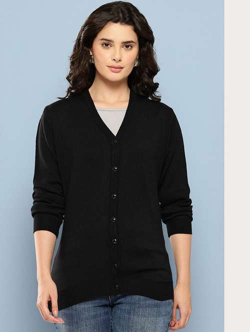 women self desiged long sleeve cardigan - 22074091 -  Standard Image - 0