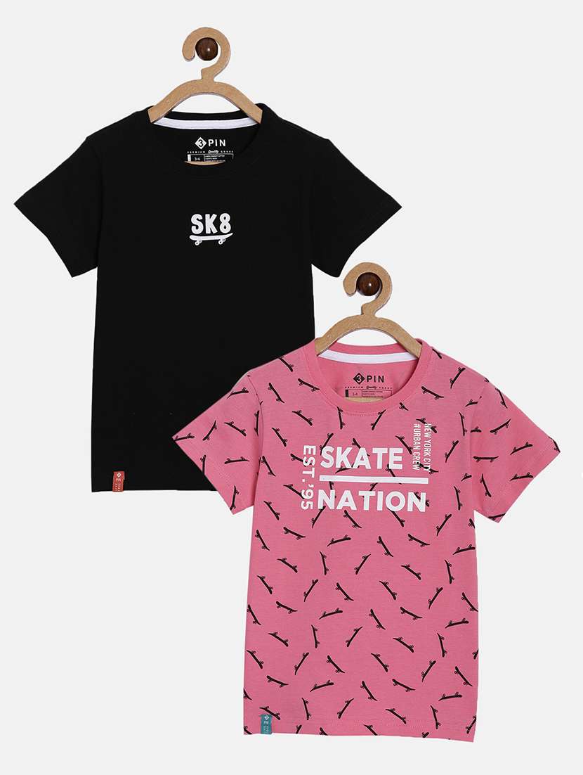multi colored cotton tshirt - 22074190 - Zoom Image - 0