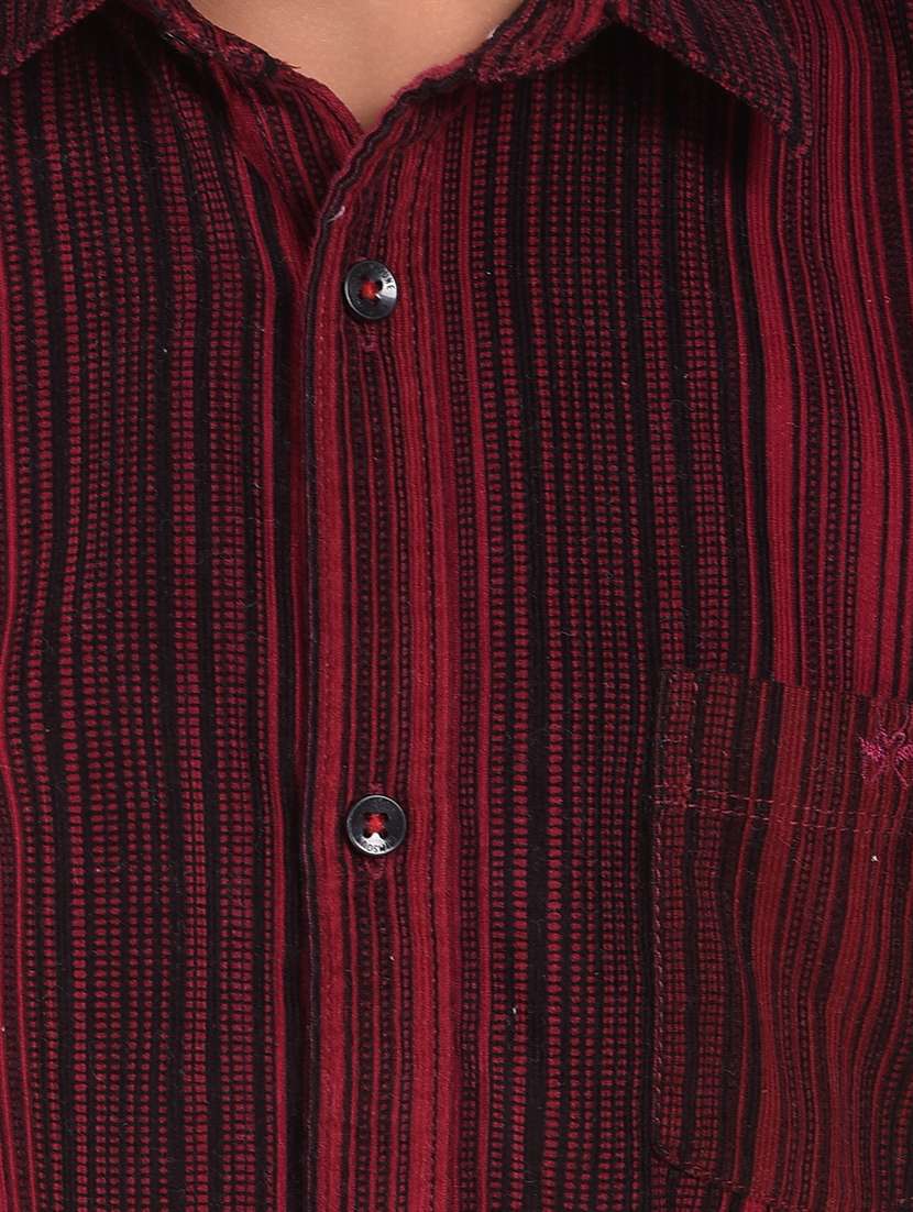 boys striped long sleeve casual shirt - 22074383 -  Standard Image - 5