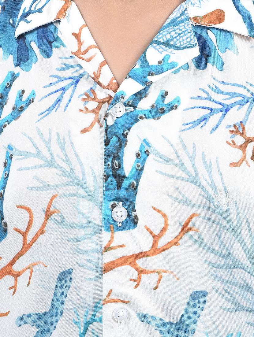 boys printed short sleeve casual shirt - 22074412 -  Standard Image - 5