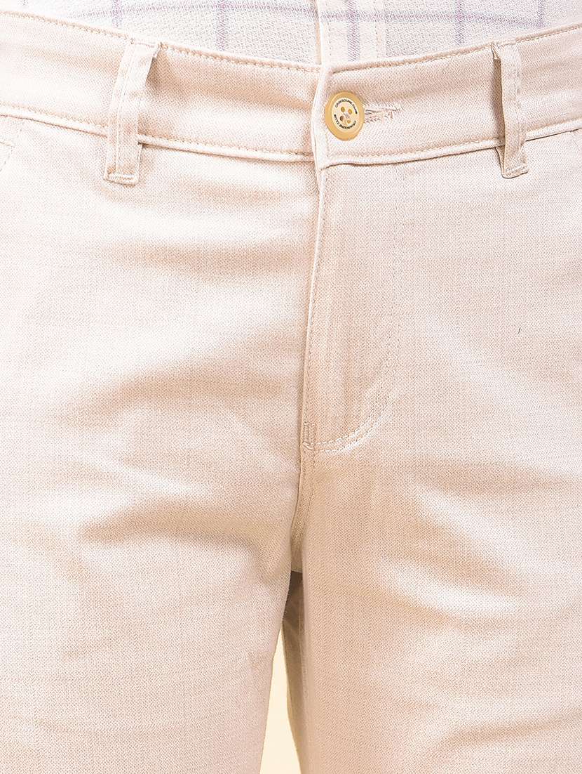 boys solid mid rise slim fit chinos  - 22074425 -  Standard Image - 5