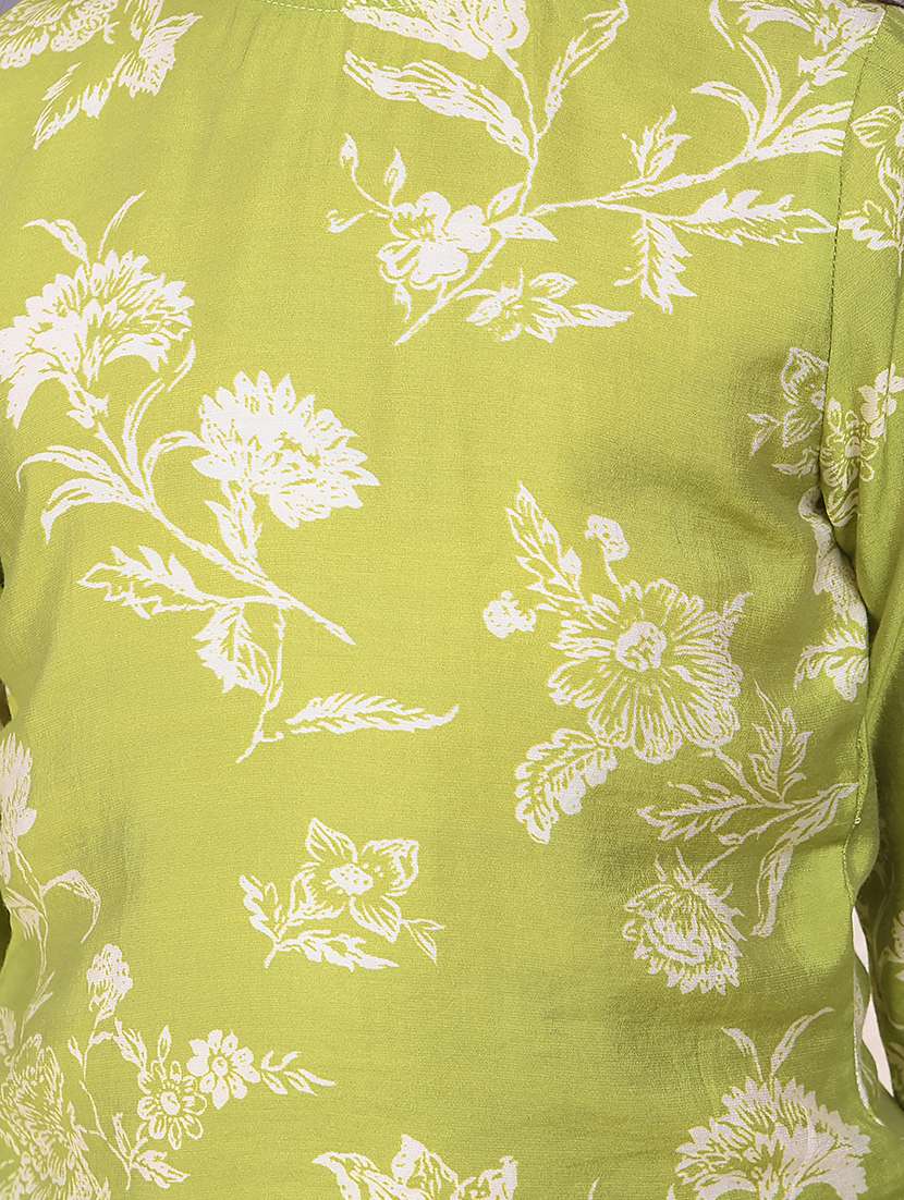 girls printed bell sleeve top - 22074498 -  Standard Image - 5