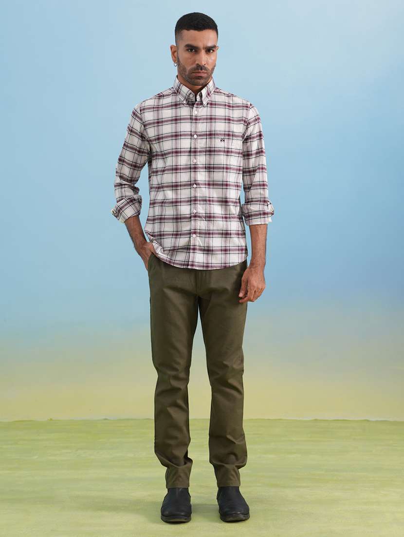 Men Checkered Long Sleeve Regular Fit Casual Shirt - 22074548 -  Standard Image - 5