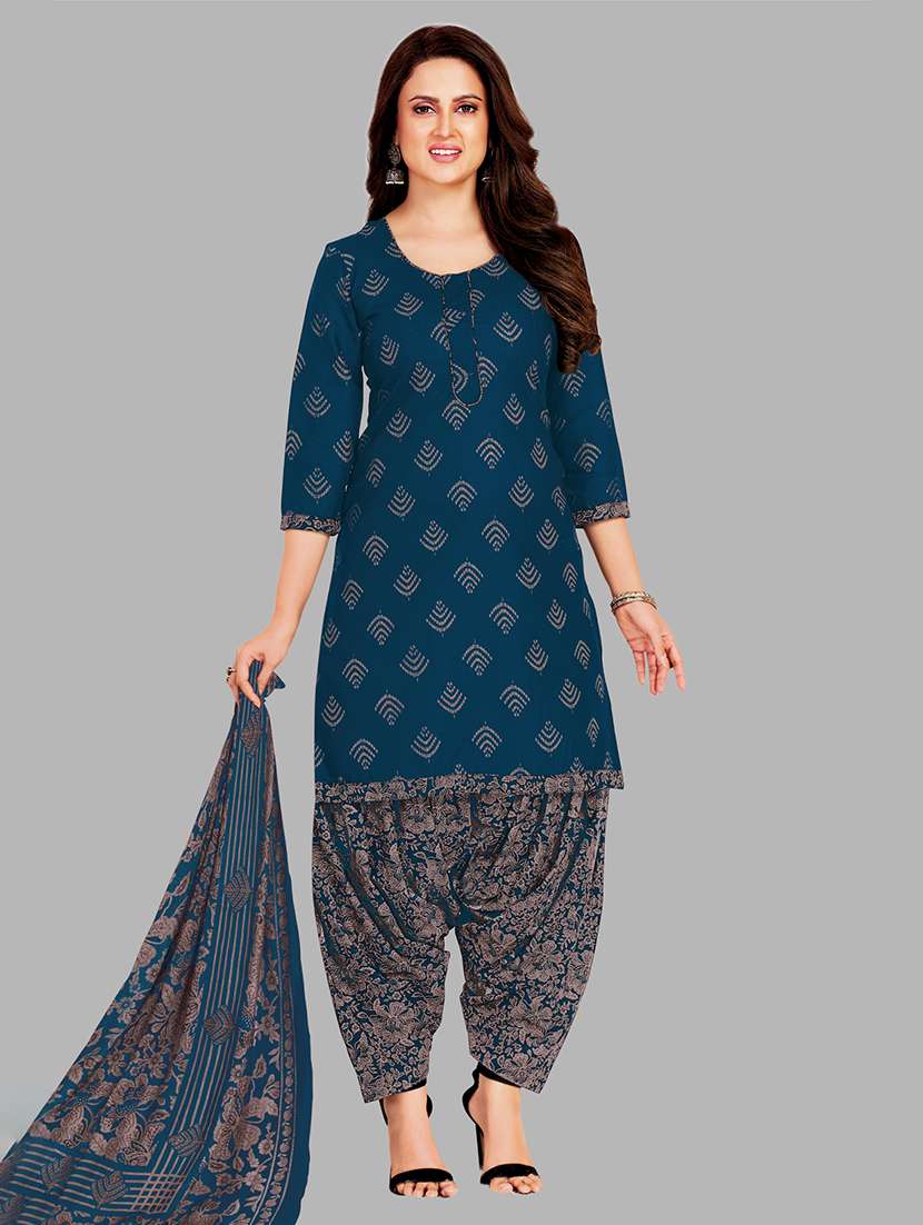 women printed unstitched salwar suit set - 22074704 - Zoom Image - 0