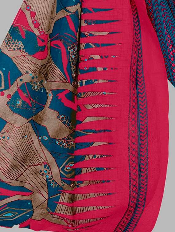 women printed unstitched salwar suit set - 22074725 -  Standard Image - 3