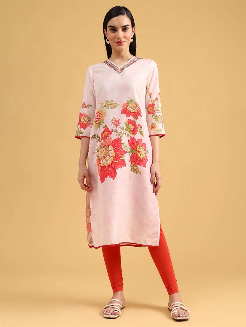 women solid mid rise full length legging - 22074952 -  Standard Image - 5