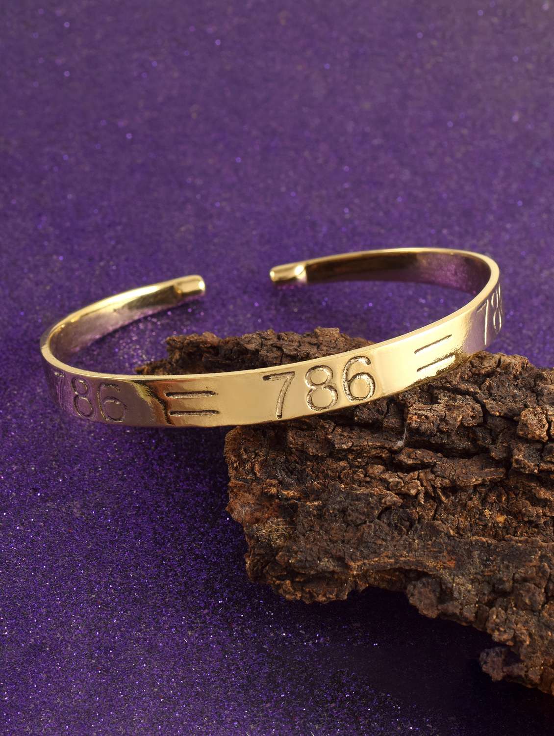 pure brass 786 muslim islam jewellery momedian musalman spiritual kada