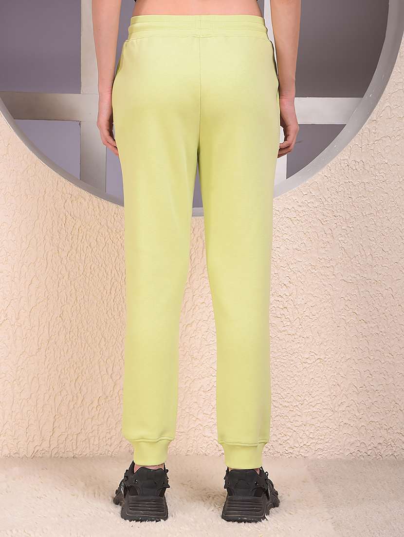 women solid mid rise regular fit jogger - 22075371 -  Standard Image - 3