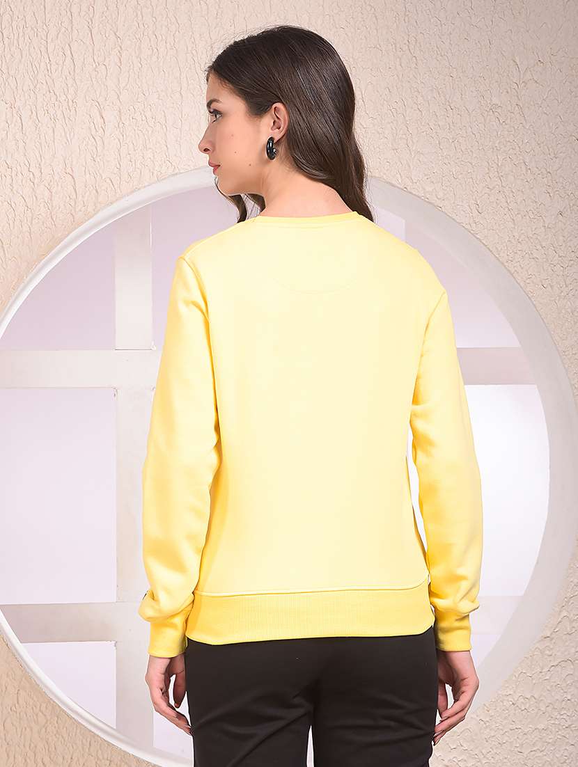 women placement print long sleeve sweatshirt - 22075401 -  Standard Image - 3