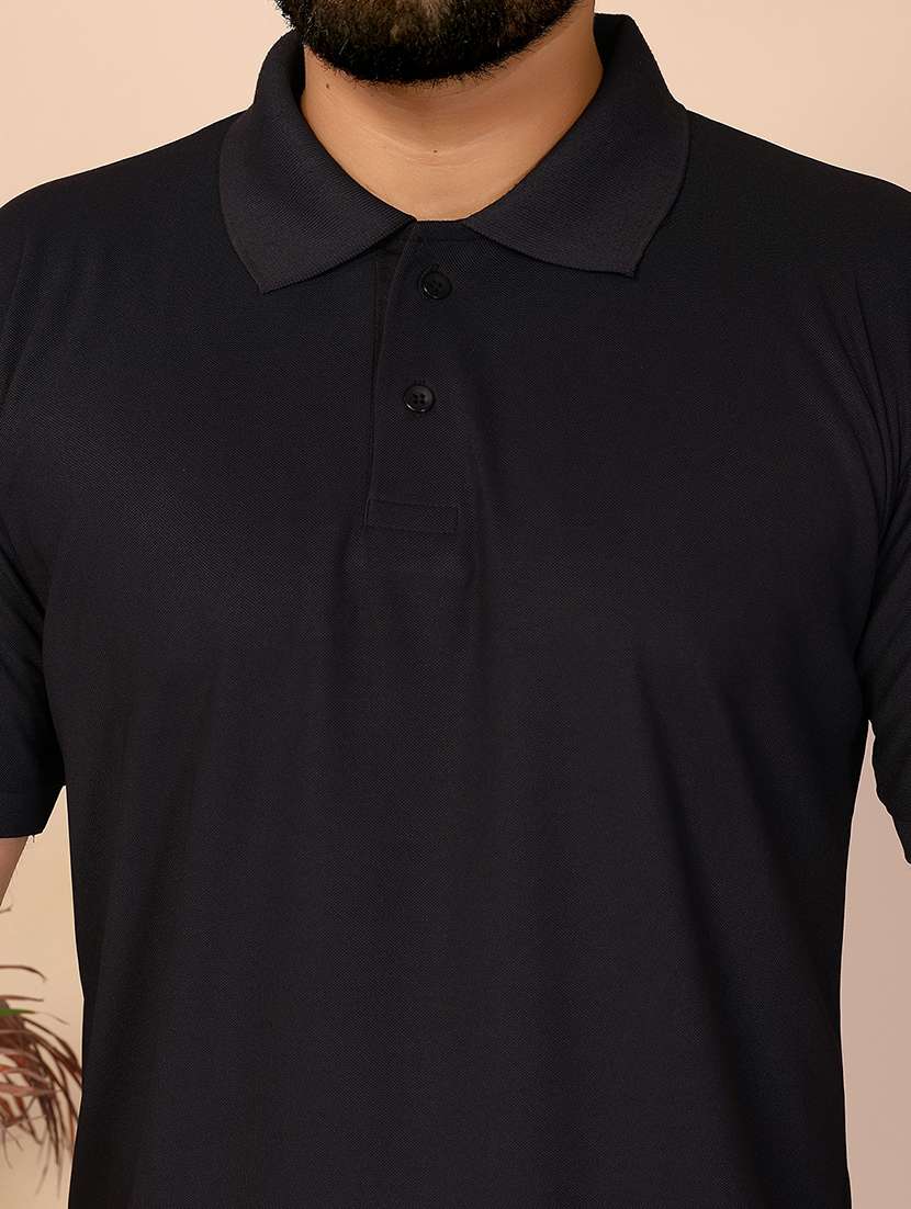 men solid short sleeve regular fit polo t-shirt - 22075839 -  Standard Image - 3