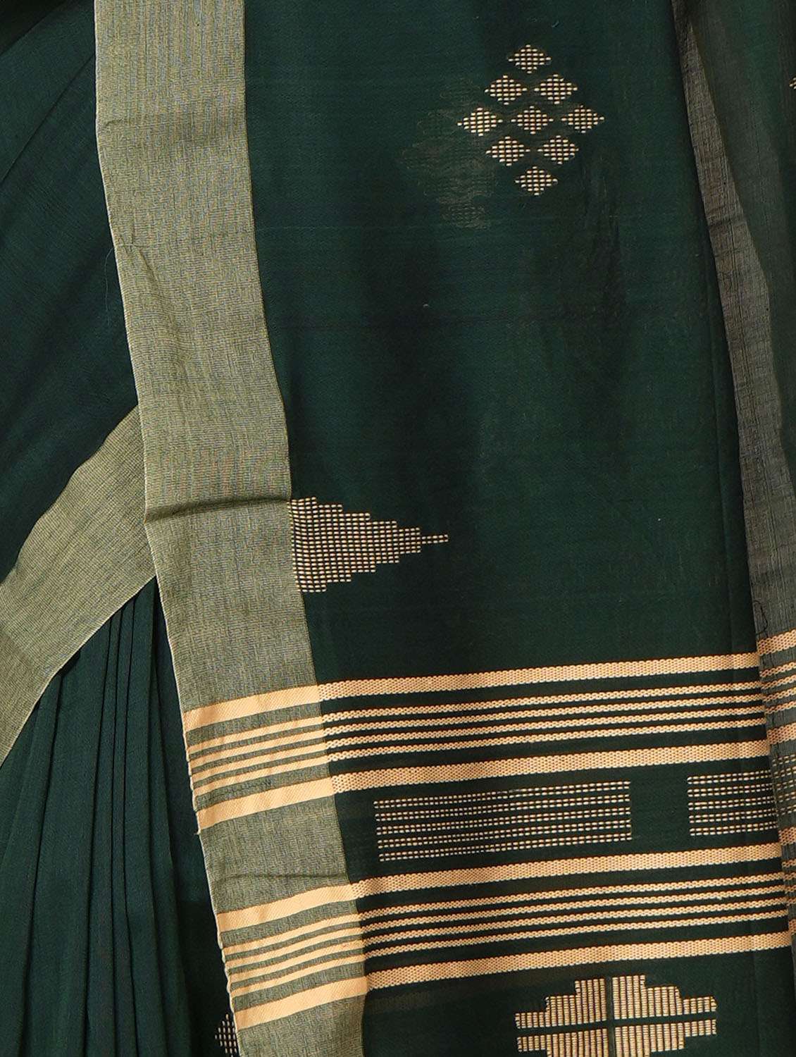 women self design handloom saree with blouse - 22076024 -  Standard Image - 3