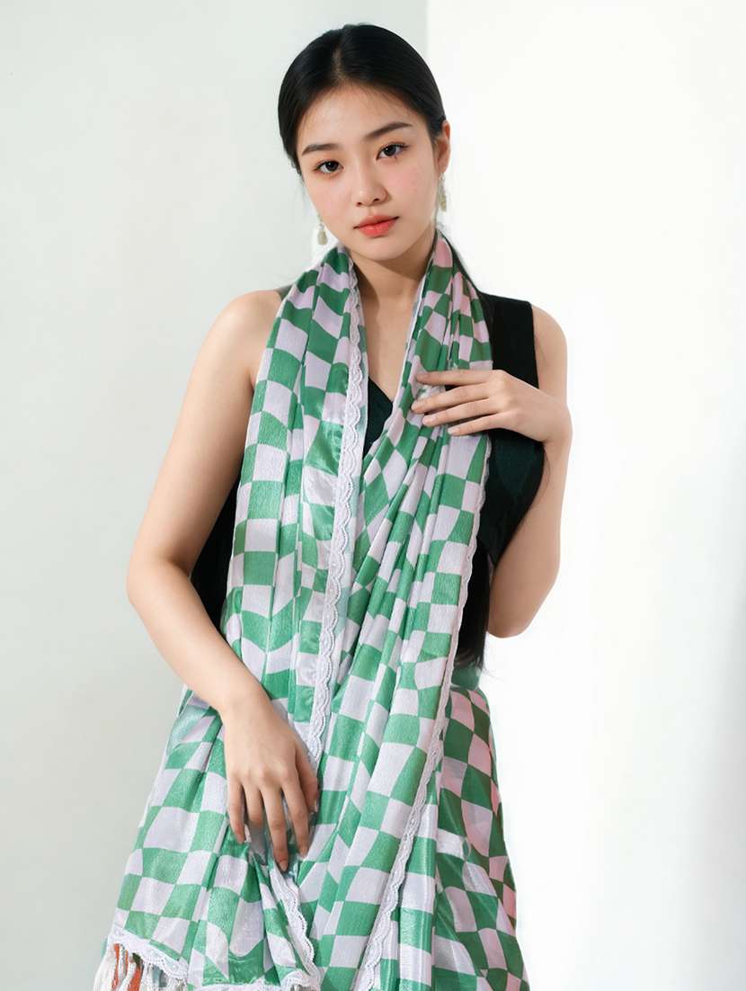 women printed casual wear saree with blouse - 22076033 -  Standard Image - 3