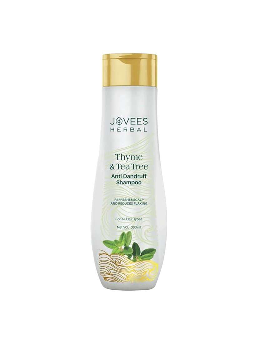jovees-thyme & tea tree anti dandruff shampoo-300 ml