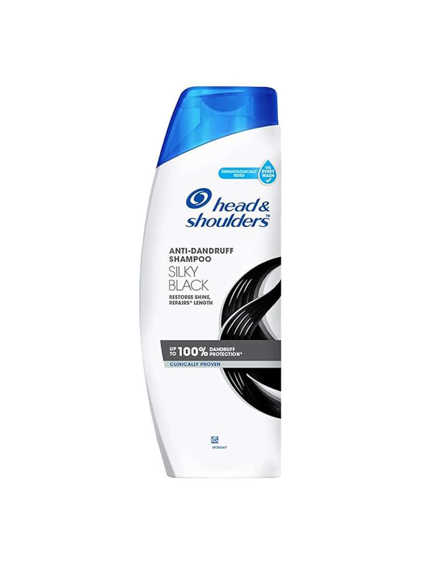 head & shoulders-silky black shampoo-340 ml