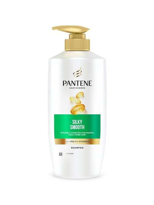 pantene-advanced hair fall & silky smooth care shampoo-650 ml - 22076250 -  Standard Image - 0