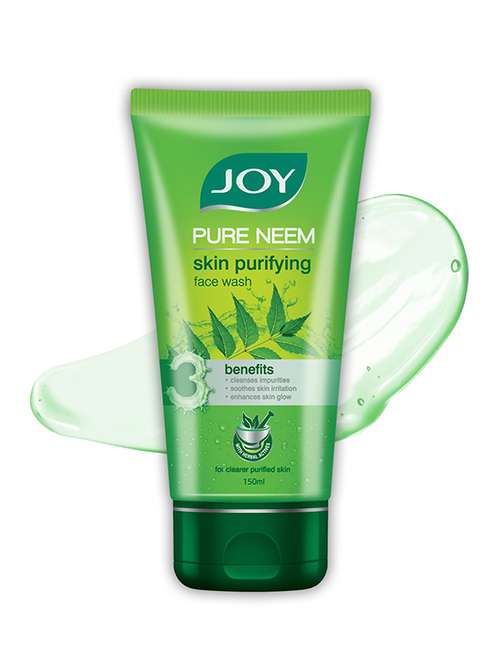 joy-pure neem skin purifying face wash-150 ml - 22076256 -  Standard Image - 0