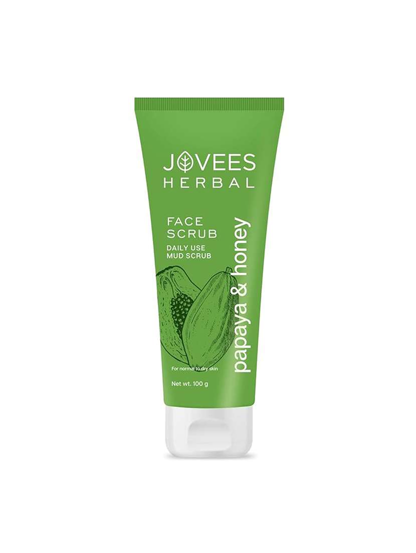 jovees-papaya & honey scrub-100 gm