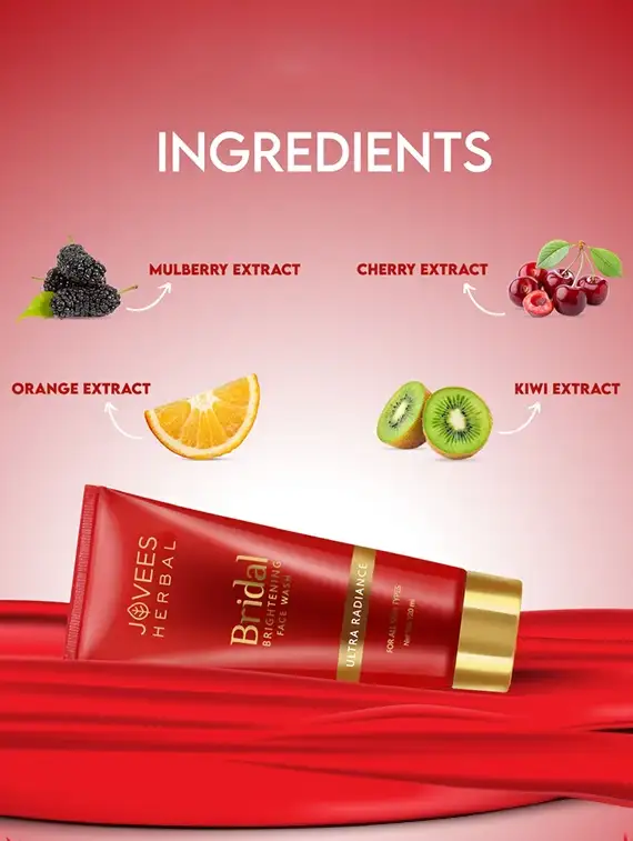 jovees-bridal brightening face wash-120 ml - 22076281 -  Standard Image - 3