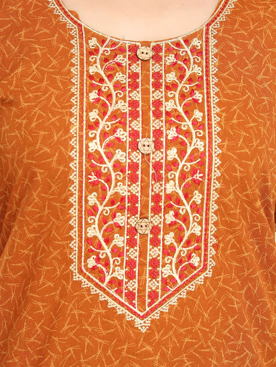 women printed short sleeve nighty - 22076349 -  Standard Image - 5