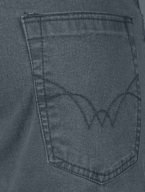 men plain mid rise full length jeans - 22076414 -  Standard Image - 5