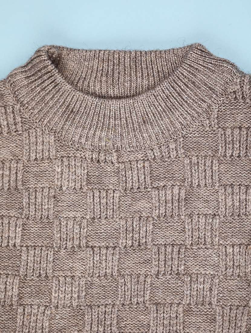 boys self design long sleeve sweater - 22077321 -  Standard Image - 3