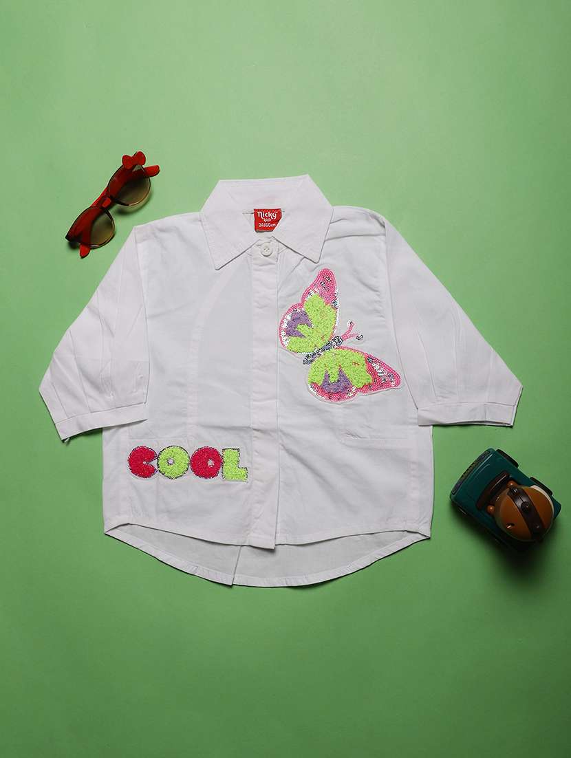 girls self desigend puff sleeve top