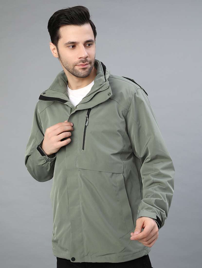 men solid long sleeve lightweight bomber jacket - 22077598 -  Standard Image - 3