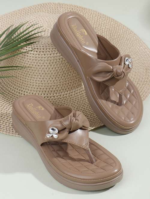 women black slip on wedge - 22078304 -  Standard Image - 0