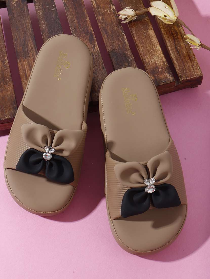 women solid slip on wedges - 22078318 - Zoom Image - 0