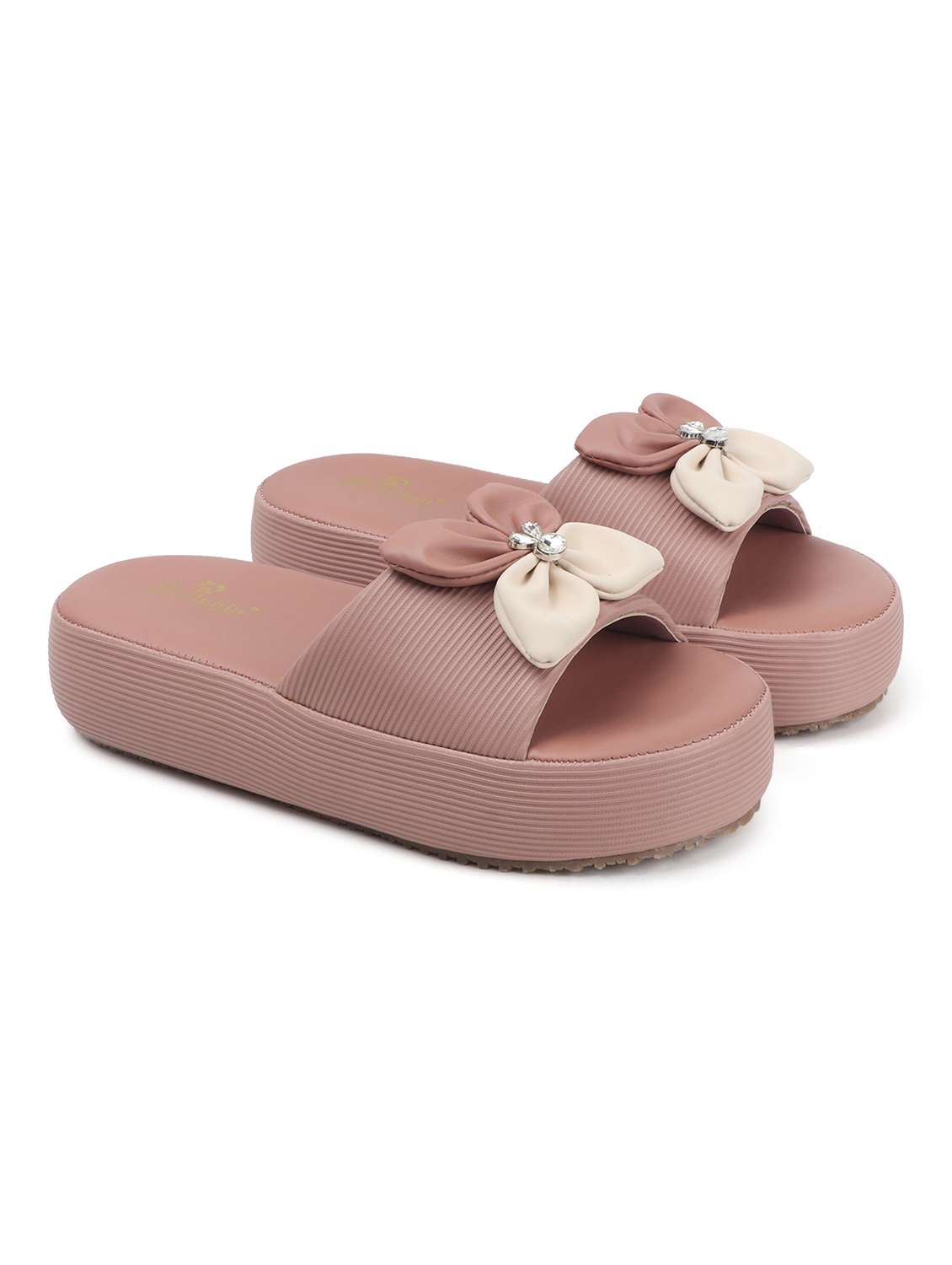 women solid slip on wedges - 22078319 - Standard Image - 3