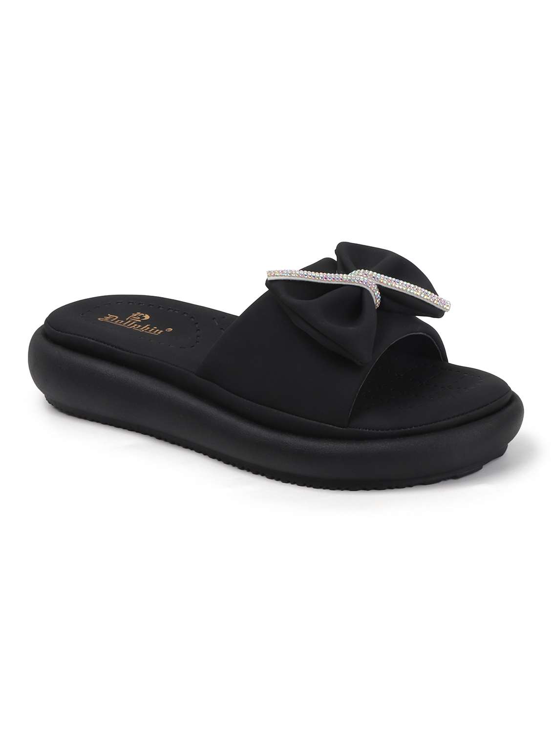 women solid slip on wedges - 22078320 - Standard Image - 3