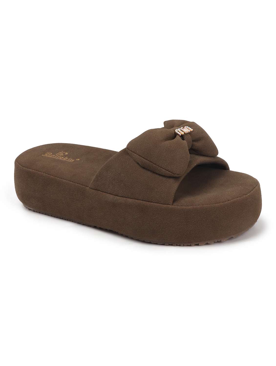 women solid slip on wedges - 22078326 - Standard Image - 3