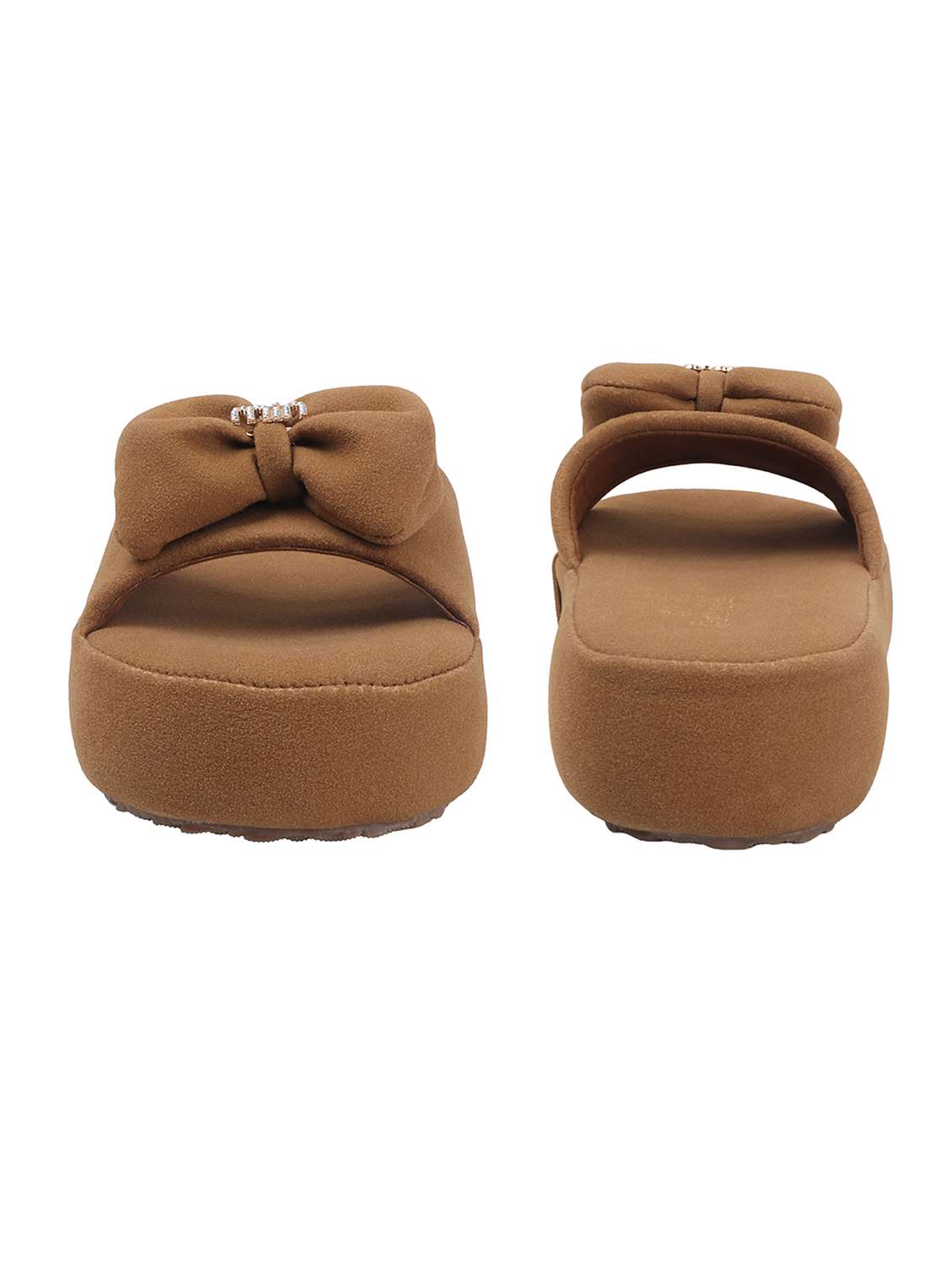 women solid slip on wedges - 22078328 - Standard Image - 3