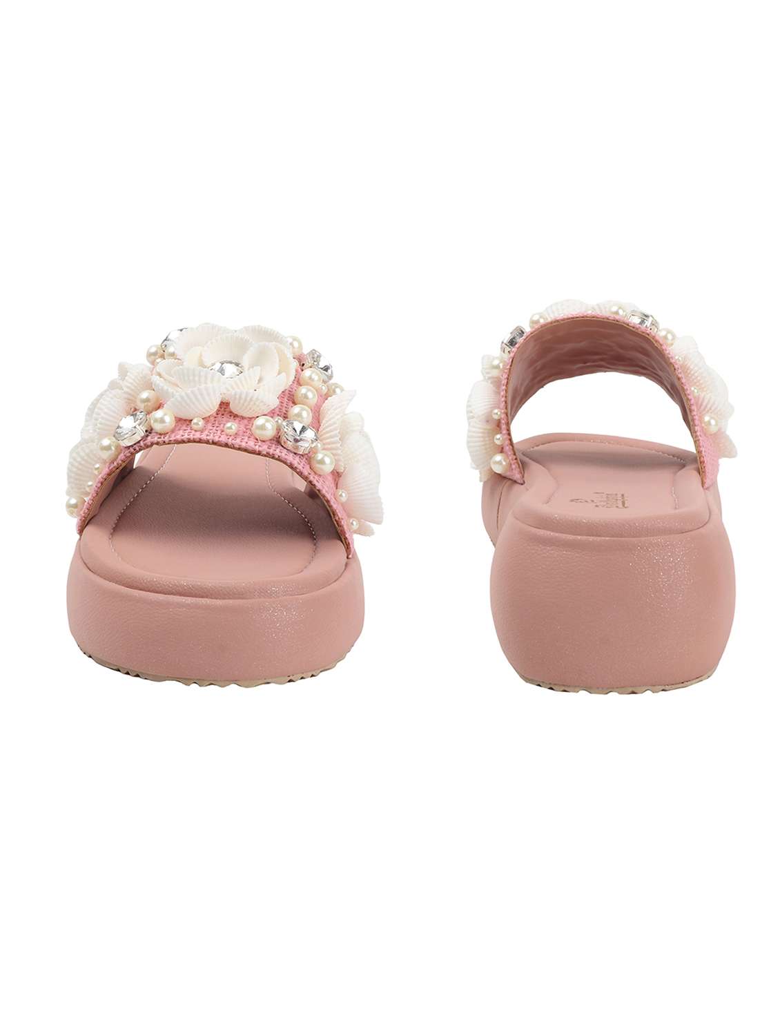 women embellished slip on wedge - 22078352 - Standard Image - 3