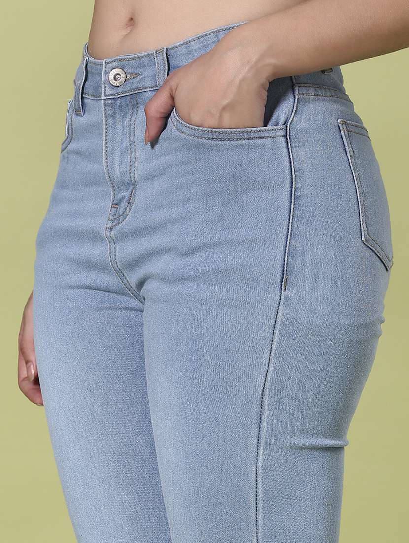 women solid mid rise skinny jean - 22078360 - Standard Image - 5