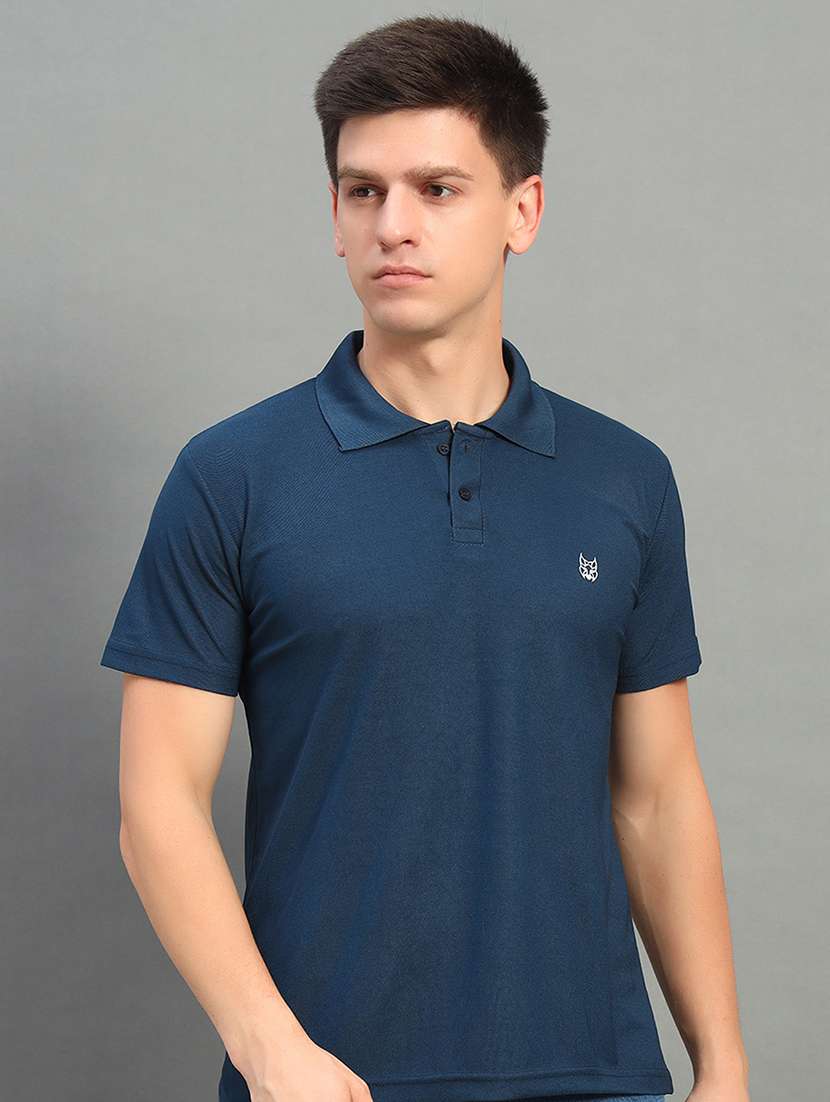 men pack of 2 short sleeve regular fit polo t-shirt - 22078393 -  Standard Image - 3