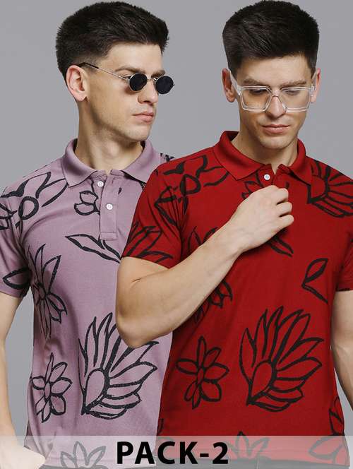 men pack of 2 short sleeve regular fit polo t-shirt - 22078398 -  Standard Image - 0