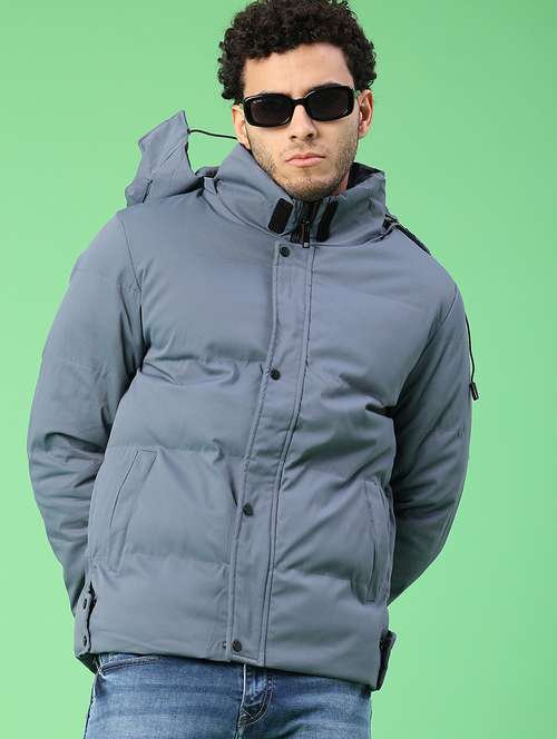 men solid long sleeve bomber jacket - 22078957 -  Standard Image - 0