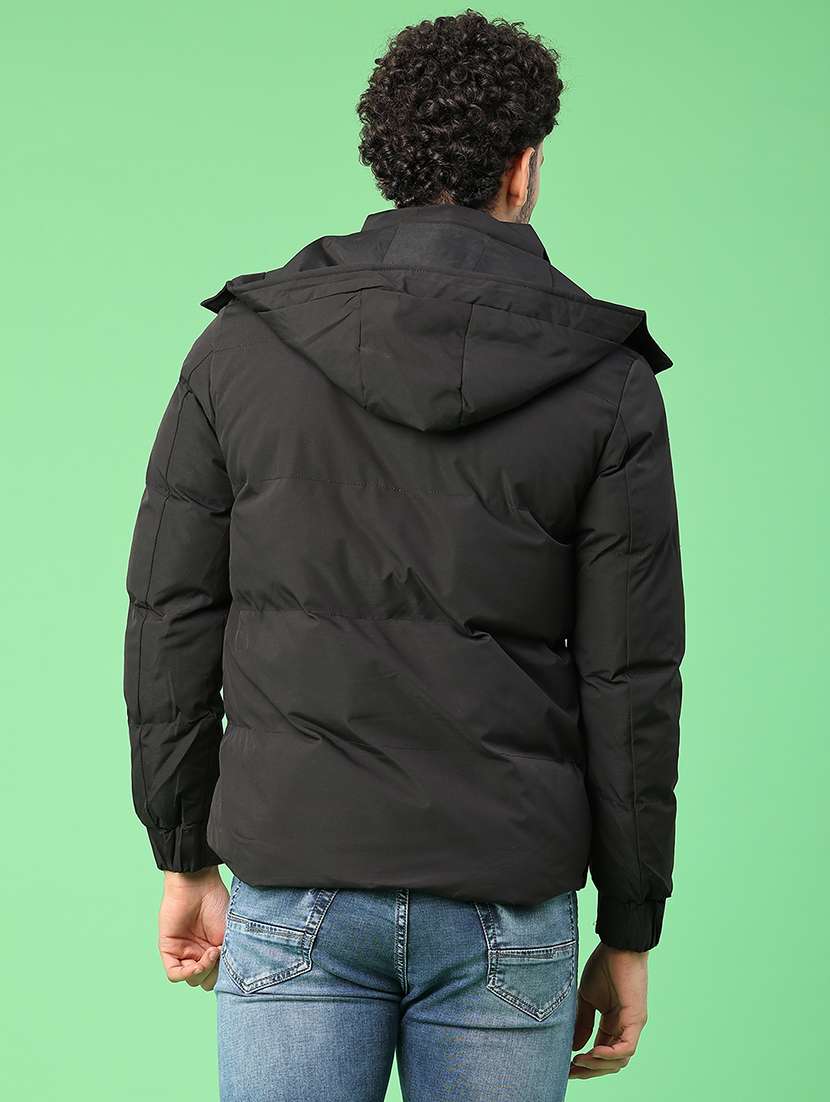 men solid long sleeve bomber jacket - 22078958 -  Standard Image - 3