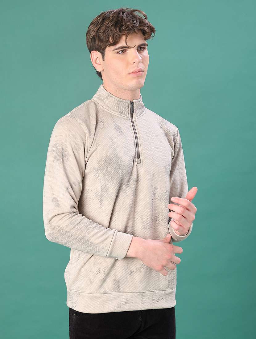 men printed long sleeve regular fit sweatshirt - 22079050 -  Standard Image - 3