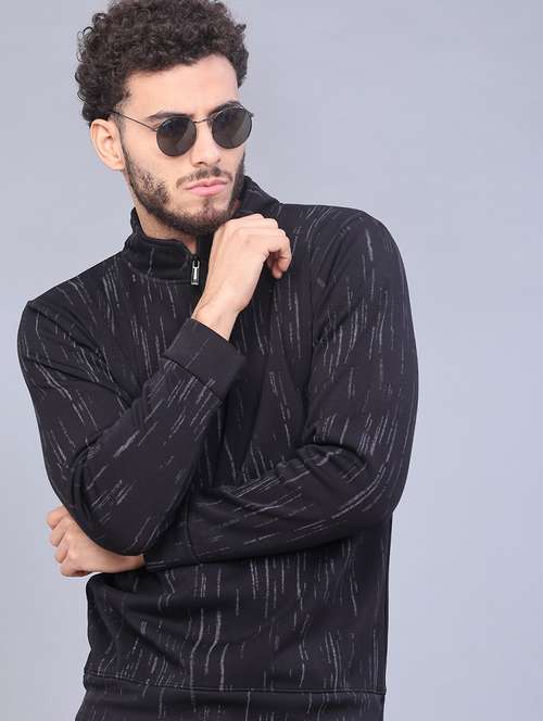 men printed long sleeve regular fit sweatshirt - 22079062 -  Standard Image - 0