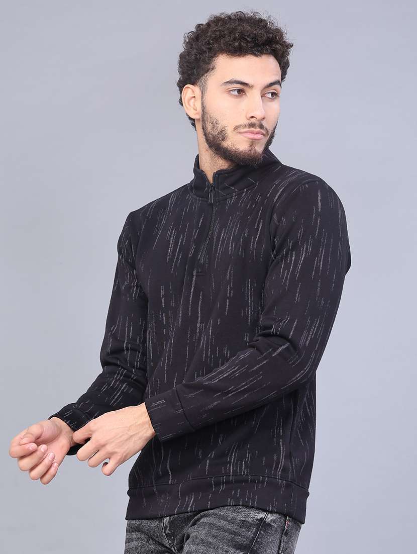 men printed long sleeve regular fit sweatshirt - 22079062 -  Standard Image - 3